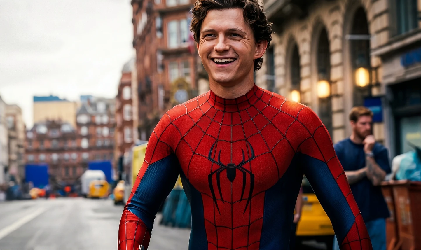 Tom Holland como Peter Parker, o Homem-Aranha
